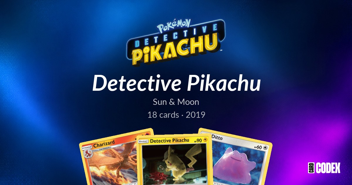 Codex Tcg Detective Pikachu Card List & Prices (18 Cards) | Pokémon TCG