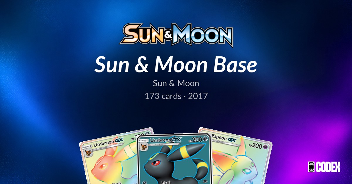 Sun & Moon Base Card List & Prices (173 Cards) | Pokémon TCG