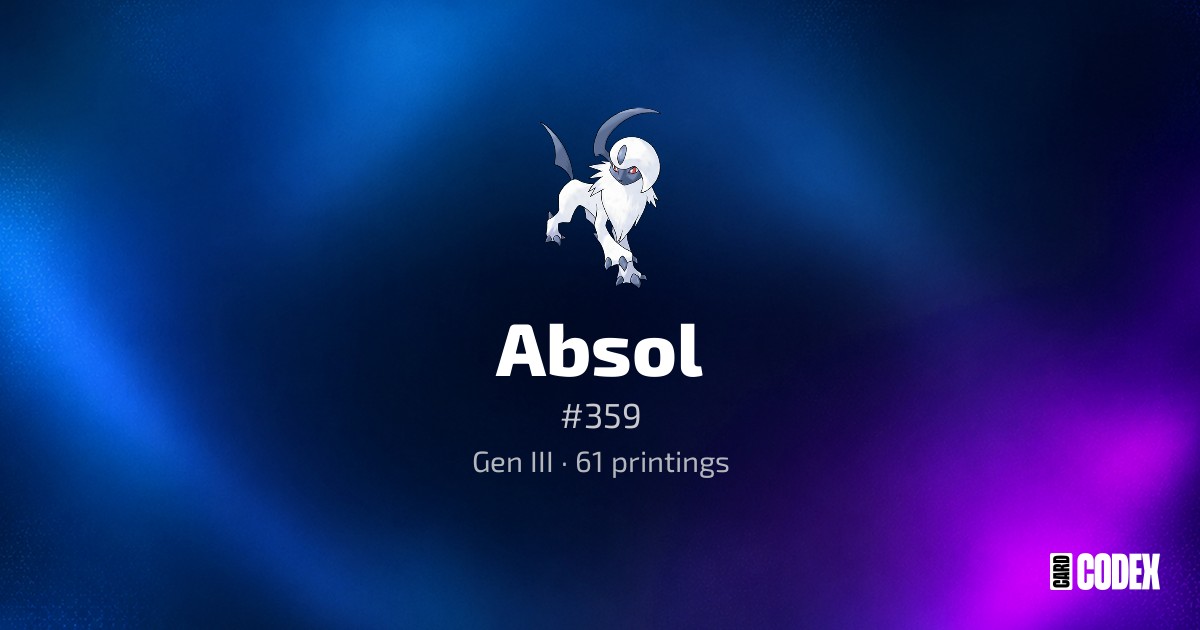 All Absol Pokémon Cards: Prices & Full Master Set List