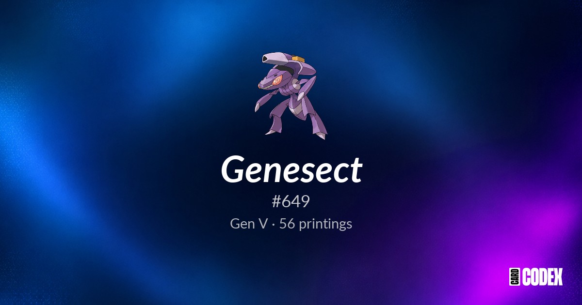 All Genesect Pokémon Cards: Prices & Full Master Set List