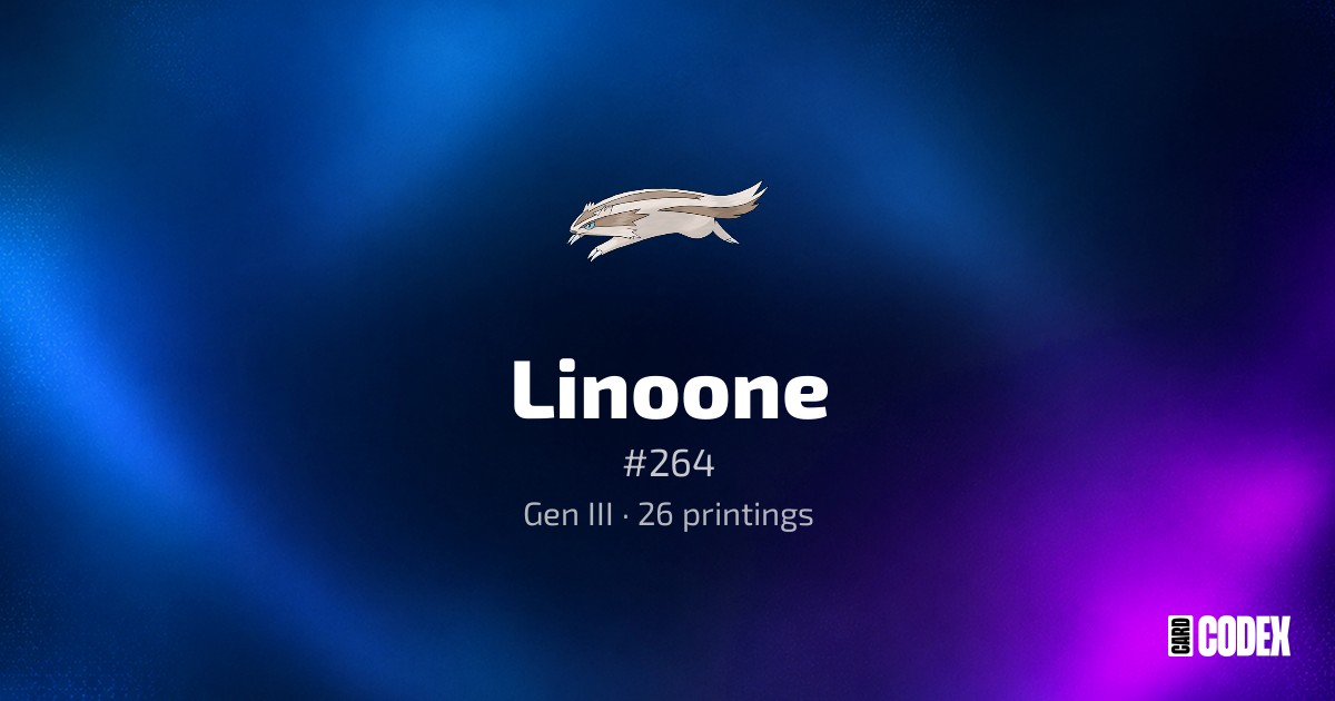 All Linoone Pokémon Cards: Prices & Full Master Set List