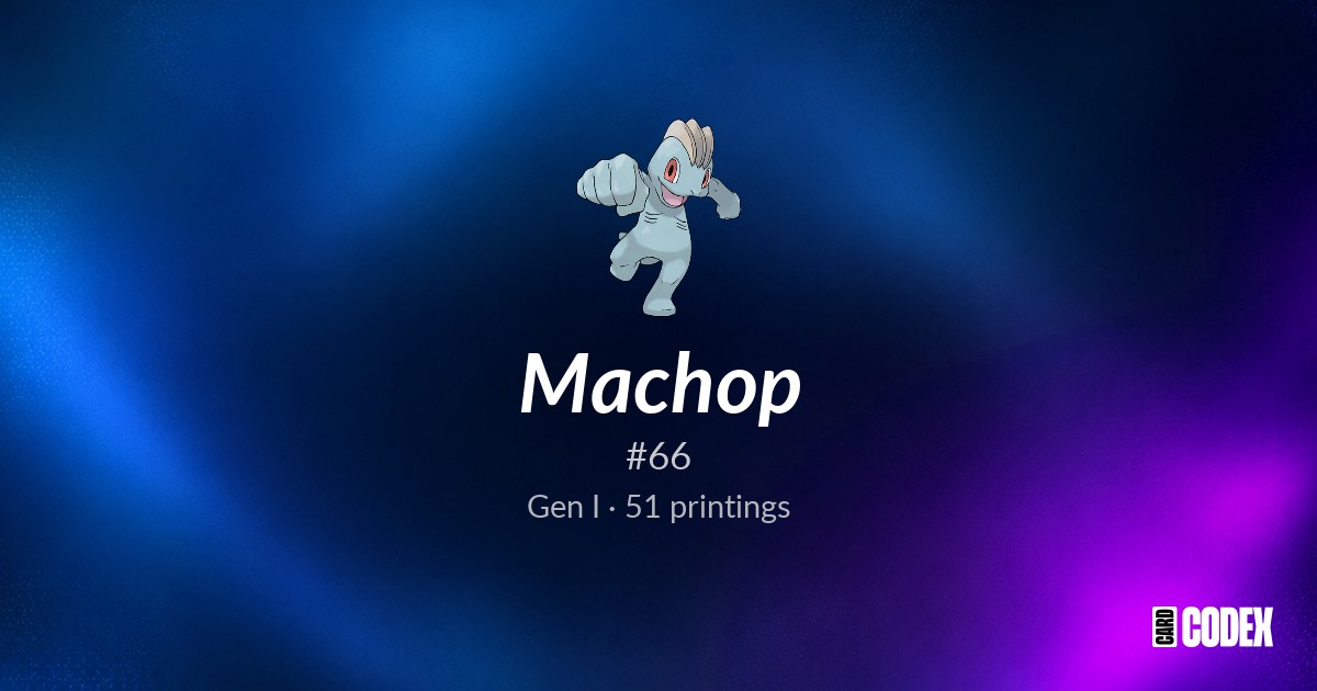 All Machop Pokémon Cards: Prices & Full Master Set List
