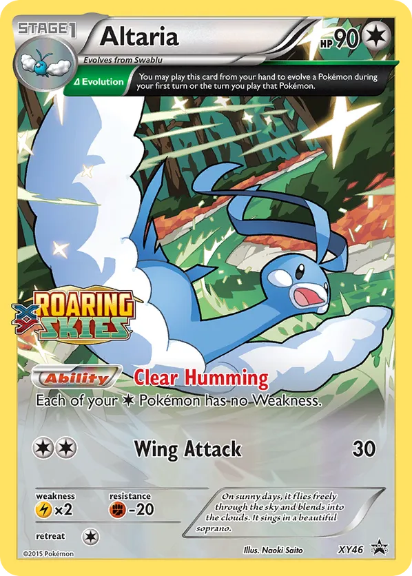 altaria promo from xy black star promos set
