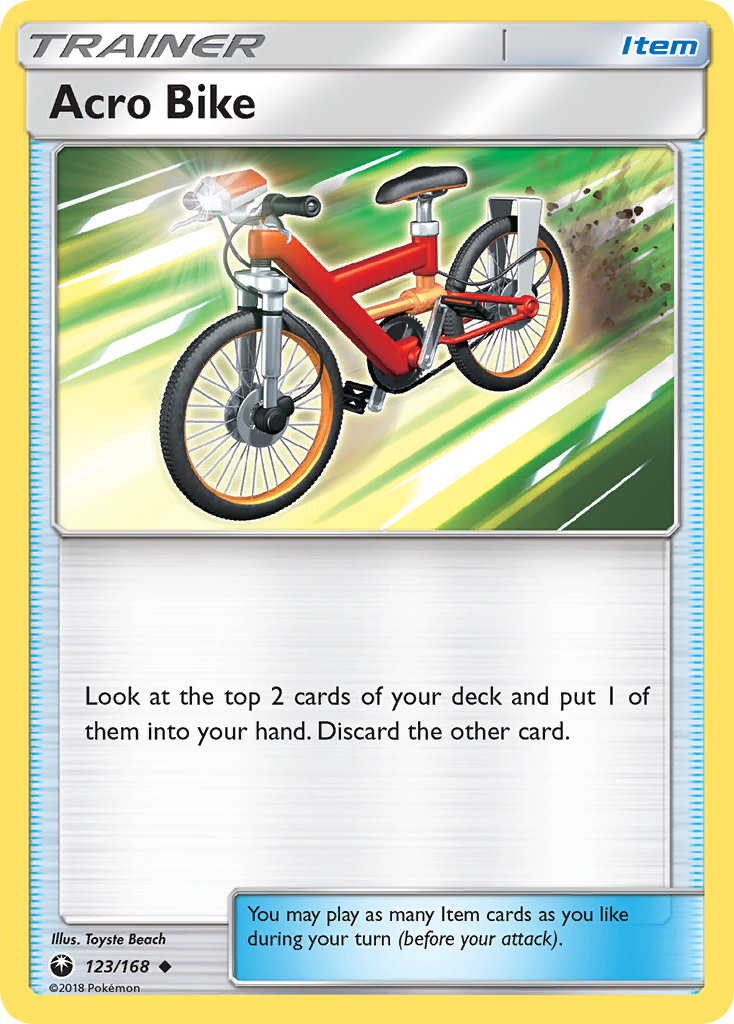 Acro Bike sm7-123 Uncommon from Celestial Storm Set