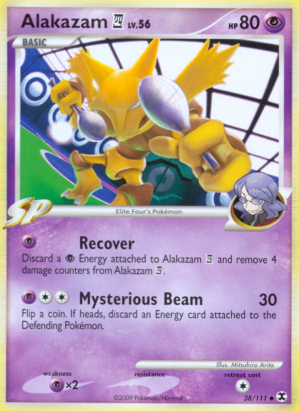 Alakazam E4 pl2-38 Uncommon from Rising Rivals Set