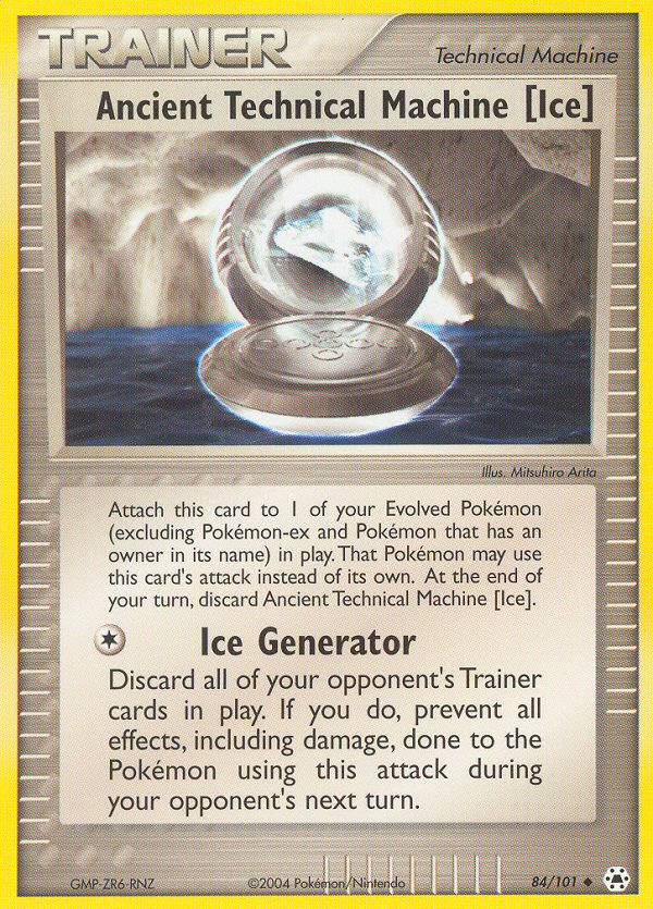 Ancient Technical Machine [Ice] ex5-84 Uncommon from Hidden Legends Set