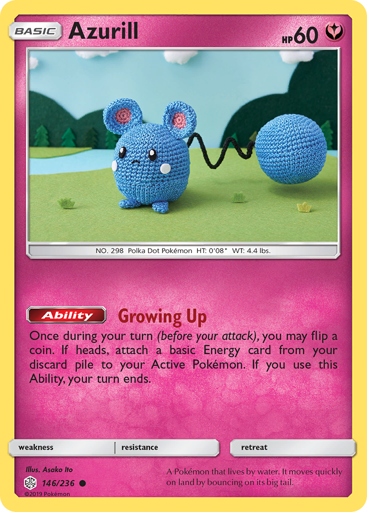 Azurill sm12-146 Common from Cosmic Eclipse Set