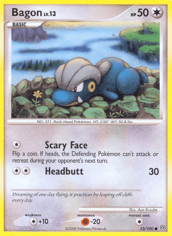 Bagon dp7-53 Common from Stormfront Set