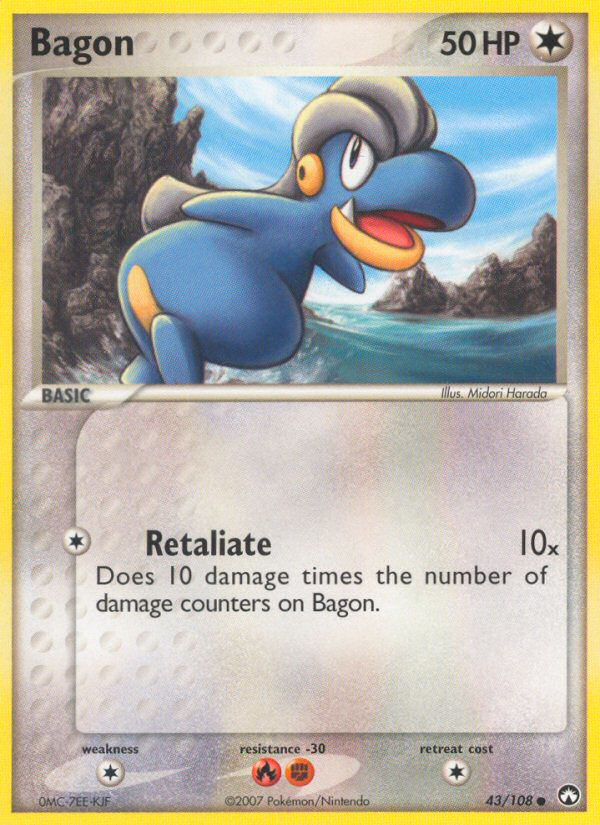 Bagon ex16-43 Common from Power Keepers Set