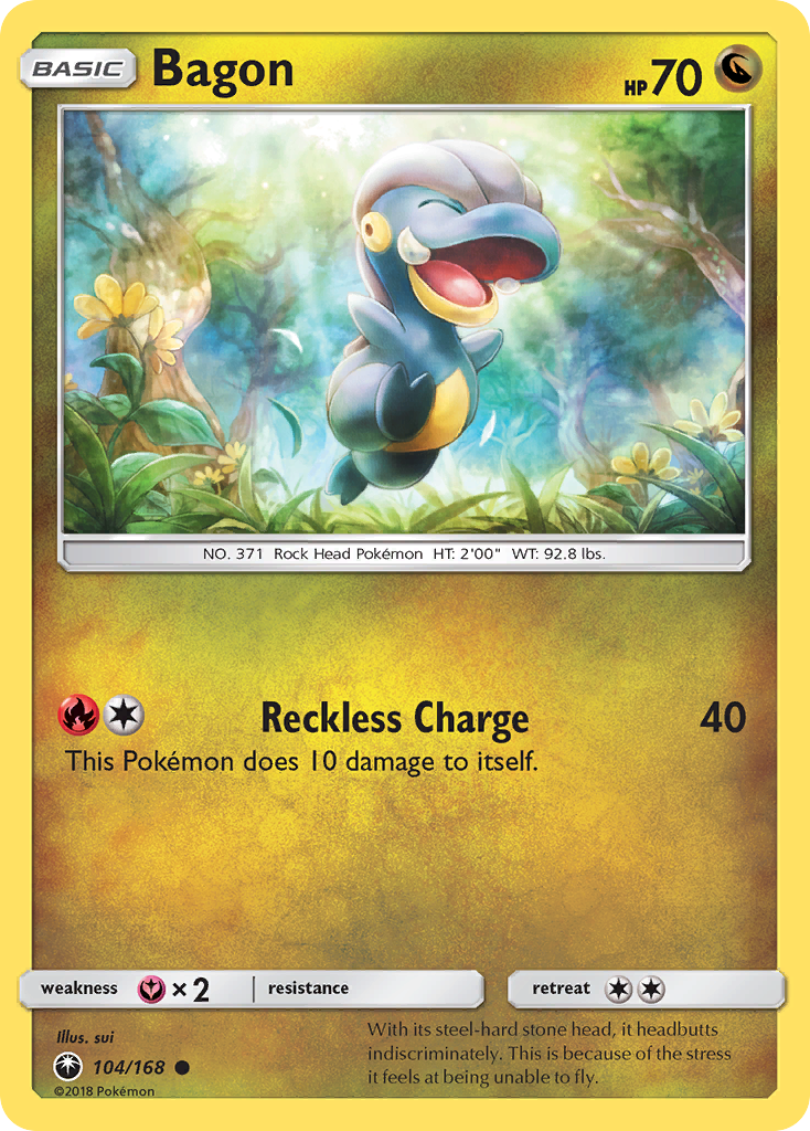 Bagon sm7-104 Common from Celestial Storm Set