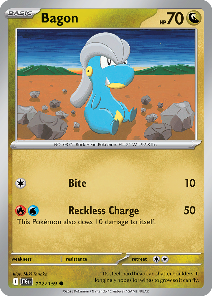 Bagon sv9-112 Common from Journey Together Set