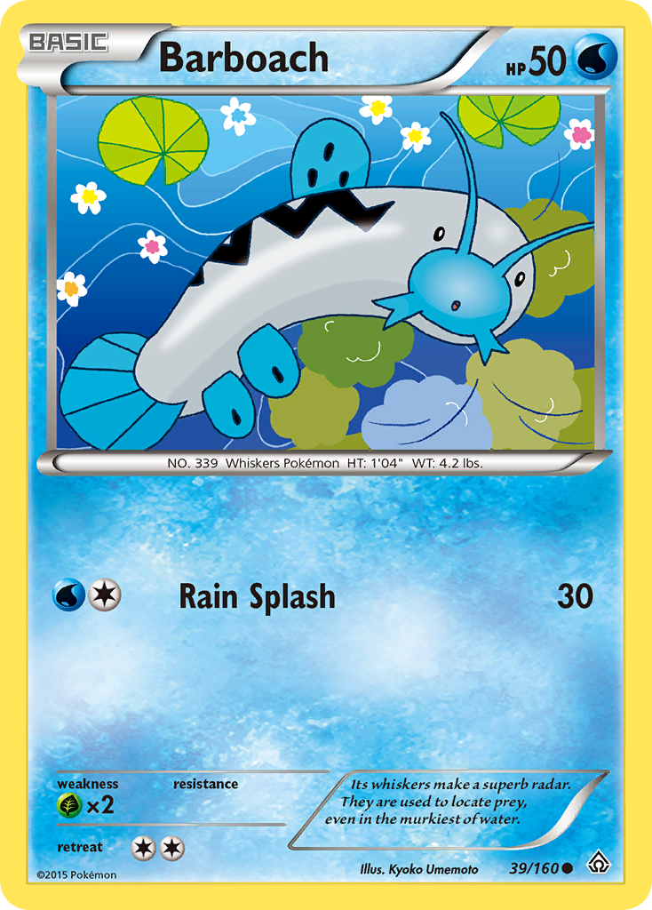 Barboach xy5-39 Common from Primal Clash Set