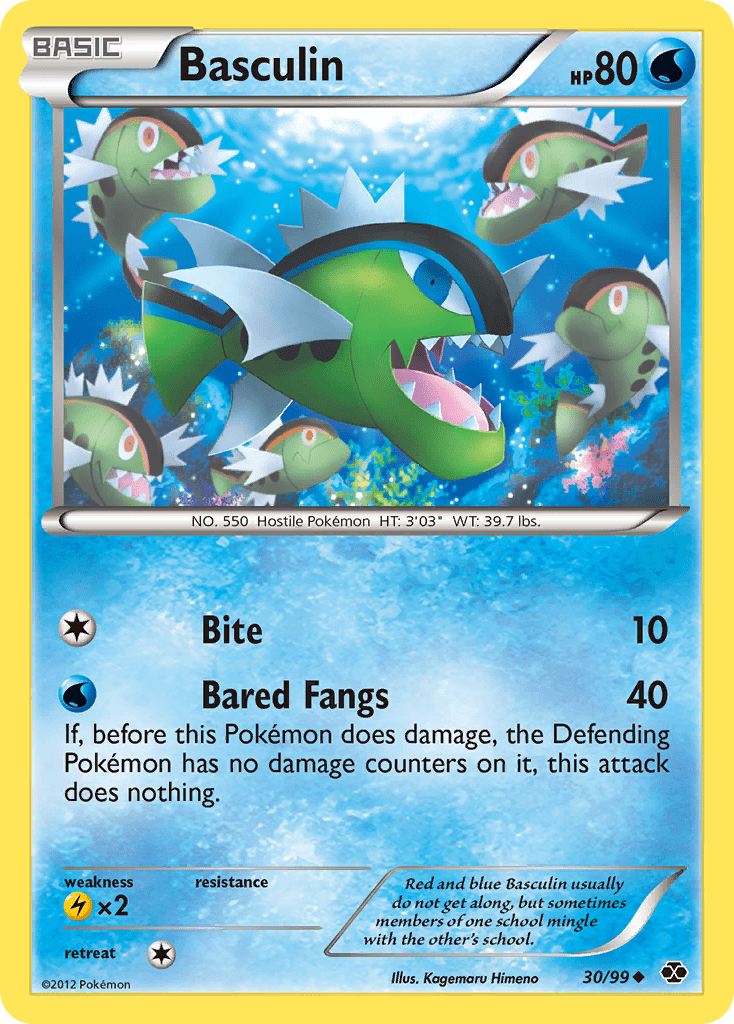 Basculin bw4-30 Uncommon from Next Destinies Set