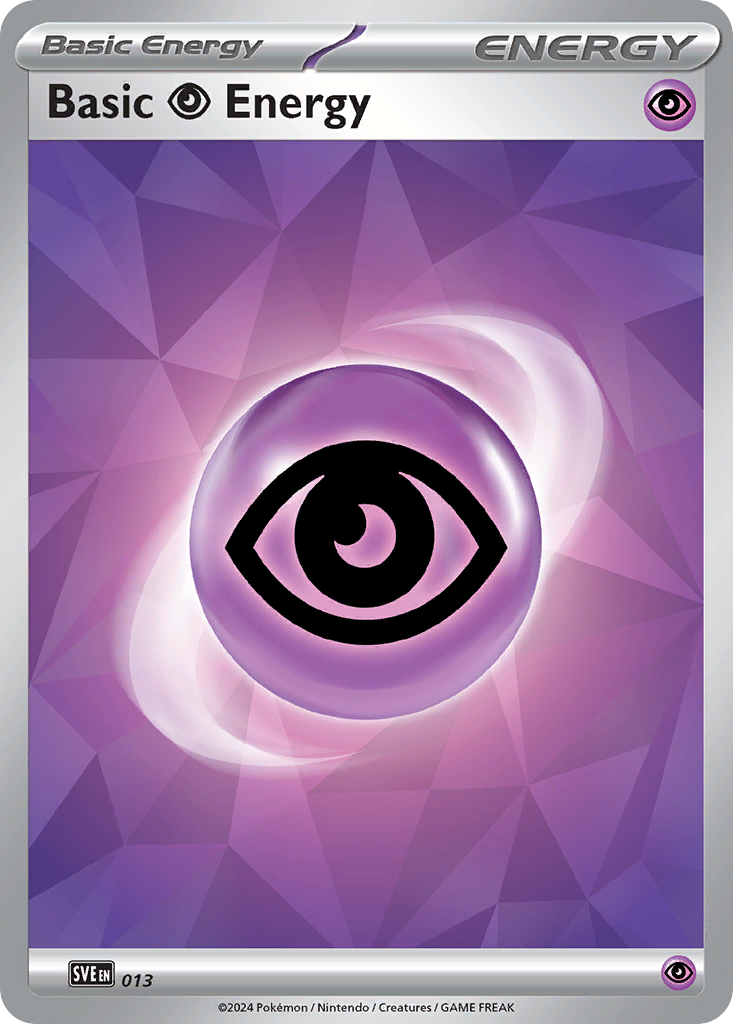 Basic Psychic Energy sve-13  from Scarlet & Violet Energies Set