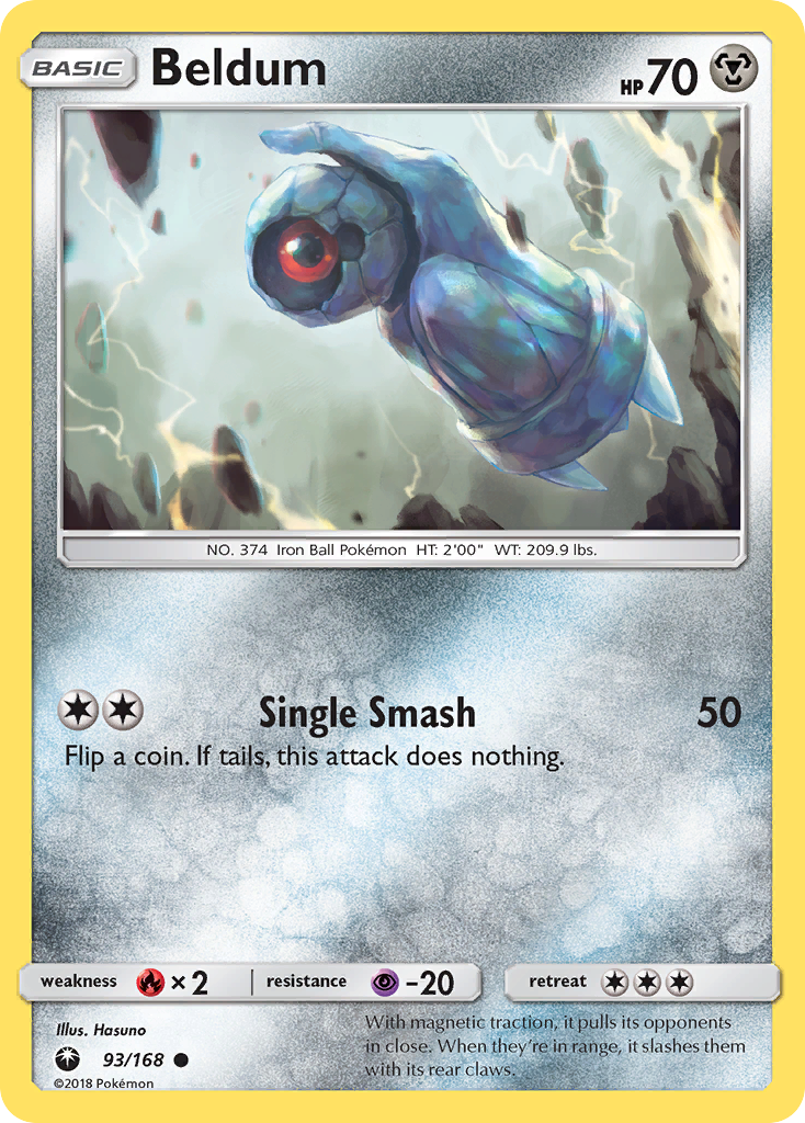 Beldum sm7-93 Common from Celestial Storm Set