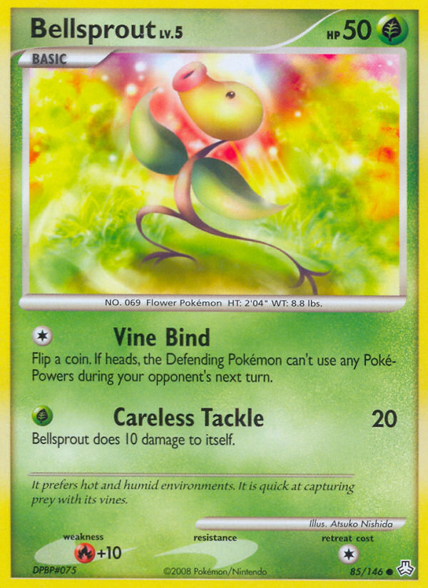 Bellsprout dp6-85 Common from Legends Awakened Set