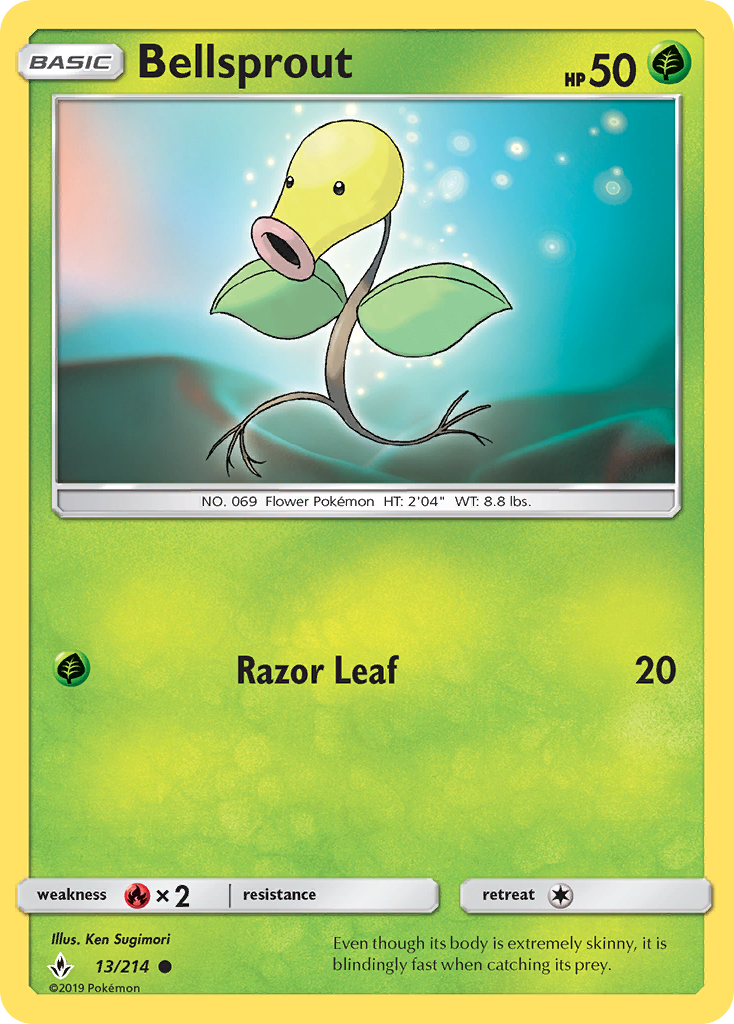 Bellsprout sm10-13 Common from Unbroken Bonds Set
