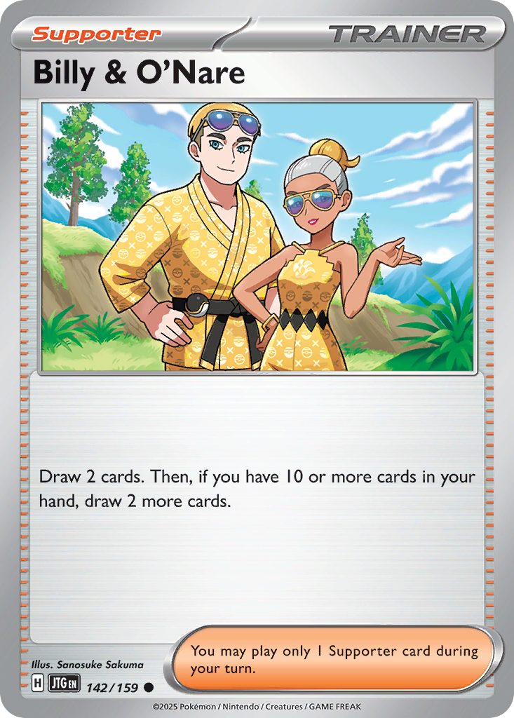 Billy & O’Nare sv9-142 Common from Journey Together Set