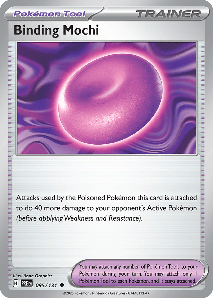 Binding Mochi sv8pt5-95 Uncommon from Prismatic Evolutions Set