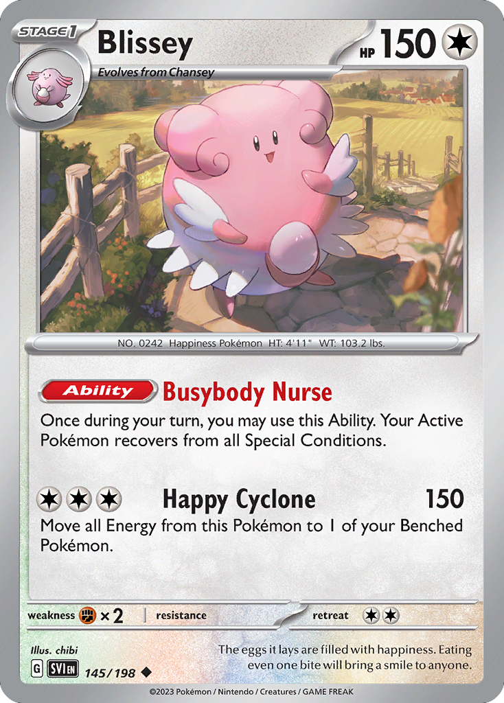 Blissey sv1-145 Uncommon from Scarlet & Violet Set