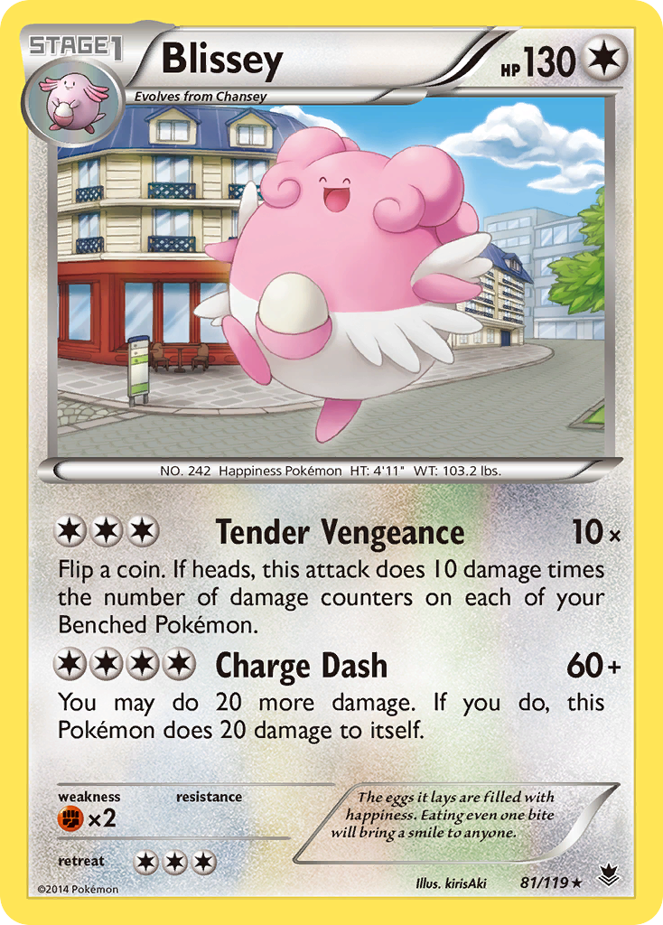 Blissey #81 - Phantom Forces | Price Guide & Historical Value (Ungraded,  PSA10/9/8)