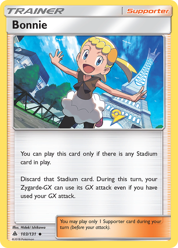Bonnie sm6-103 Uncommon from Forbidden Light Set