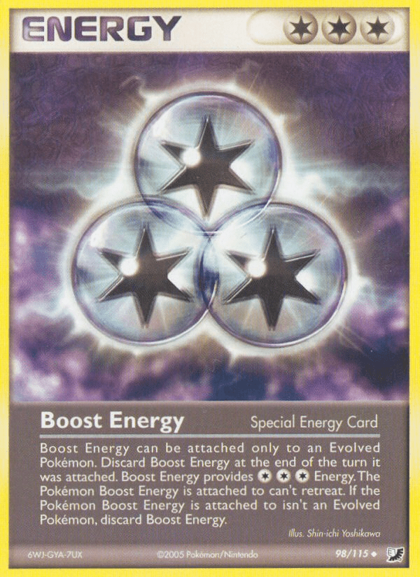 Boost Energy ex10-98 Uncommon from Unseen Forces Set