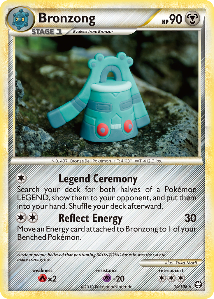 Bronzong hgss4-15 Rare from HS—Triumphant Set