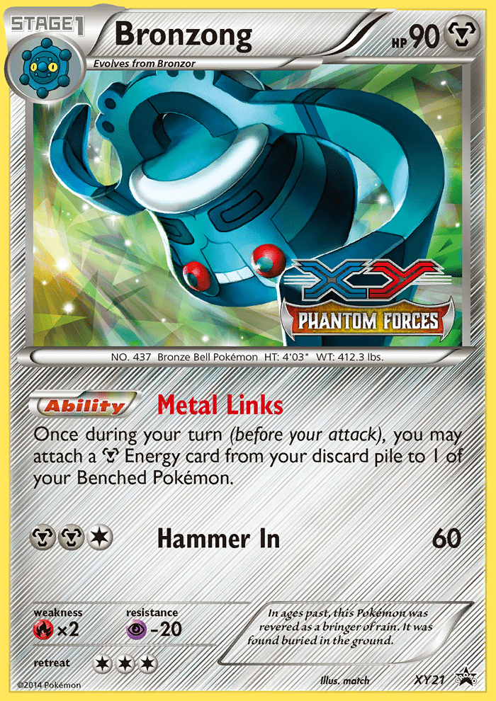 Bronzong xyp-XY21 Promo from XY Black Star Promos Set
