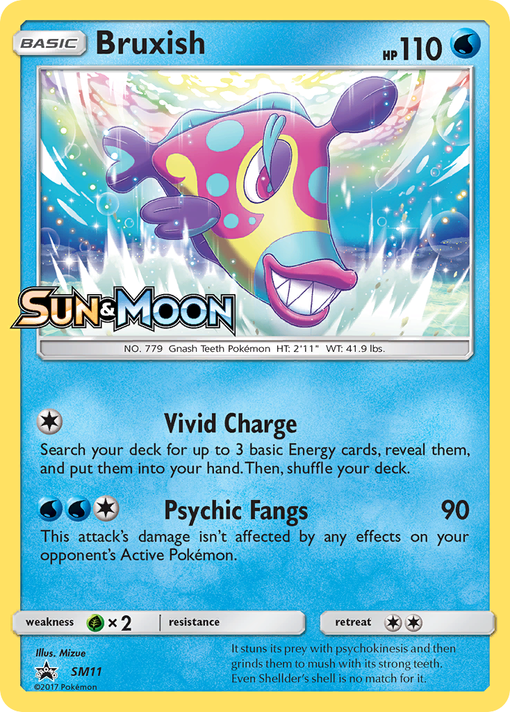 Bruxish smp-SM11 Promo from SM Black Star Promos Set