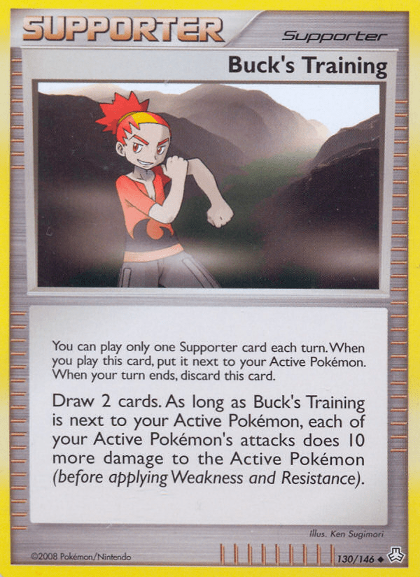 Buck’s Training dp6-130 Uncommon from Legends Awakened Set