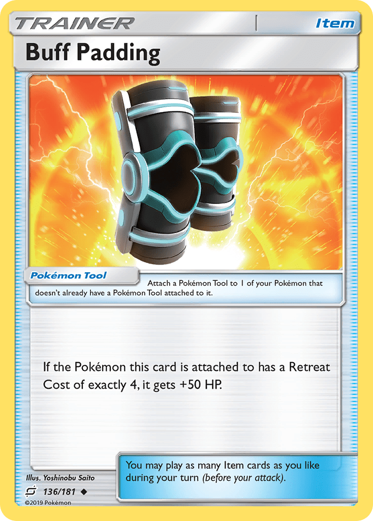 Buff Padding sm9-136 Uncommon from Team Up Set