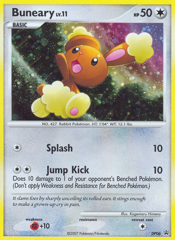 Buneary dpp-DP06 Promo from DP Black Star Promos Set