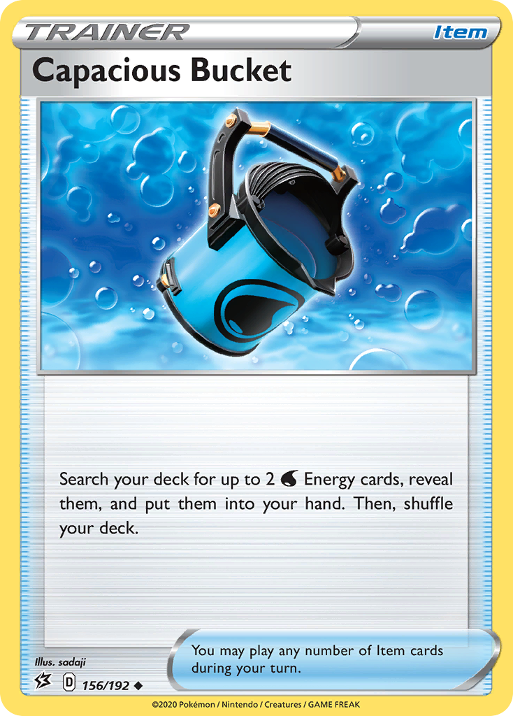 Capacious Bucket swsh2-156 Uncommon from Rebel Clash Set