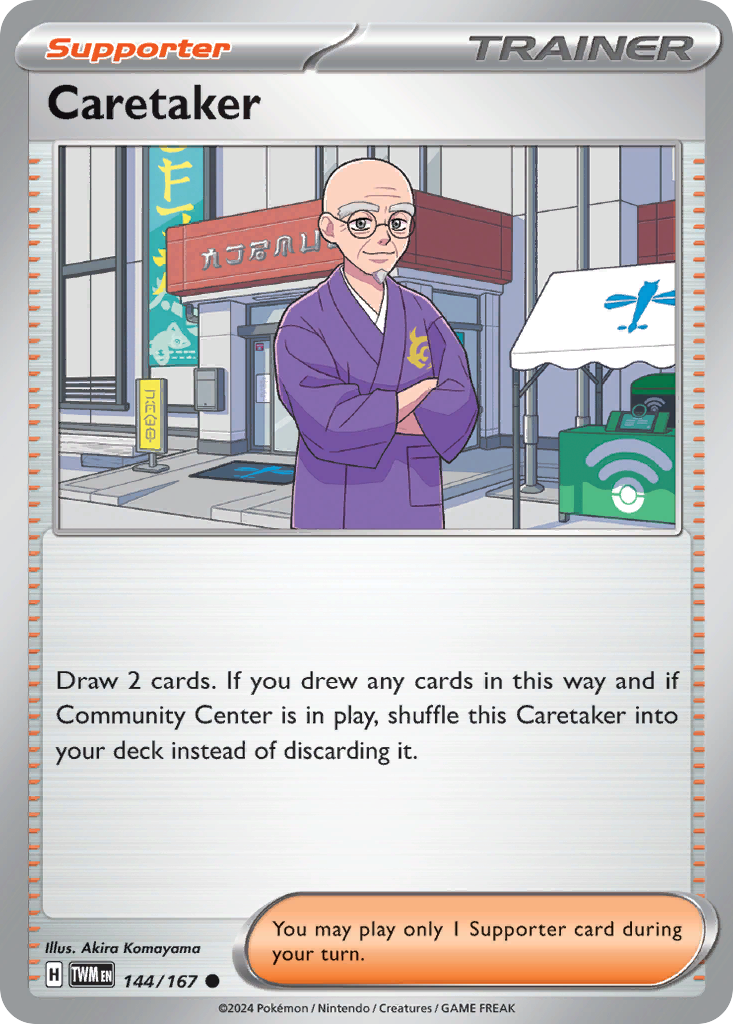 Caretaker sv6-144 Common from Twilight Masquerade Set