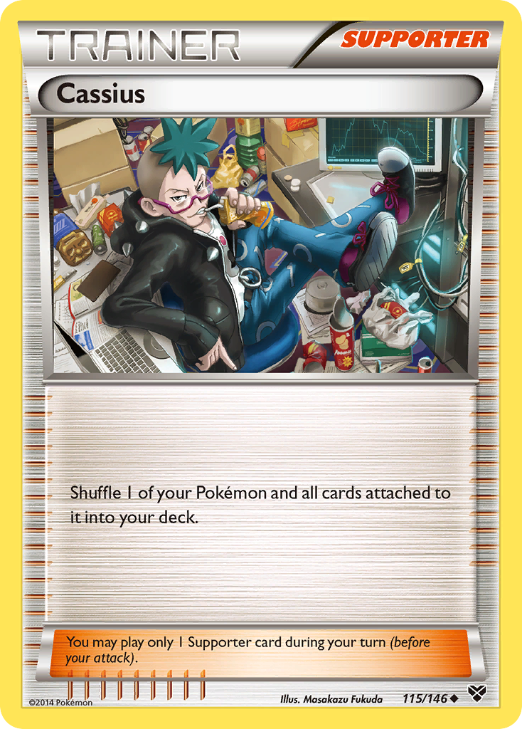 Cassius xy1-115 Uncommon from XY Set