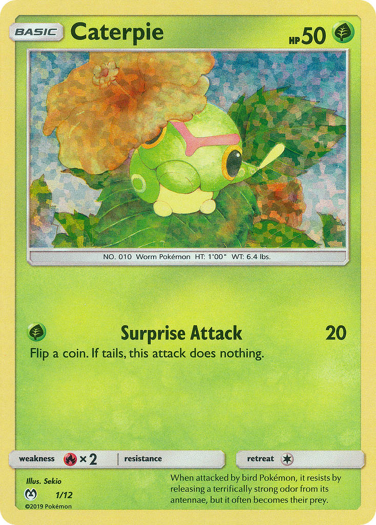 Caterpie mcd19-1  from McDonald's Collection 2019 Set