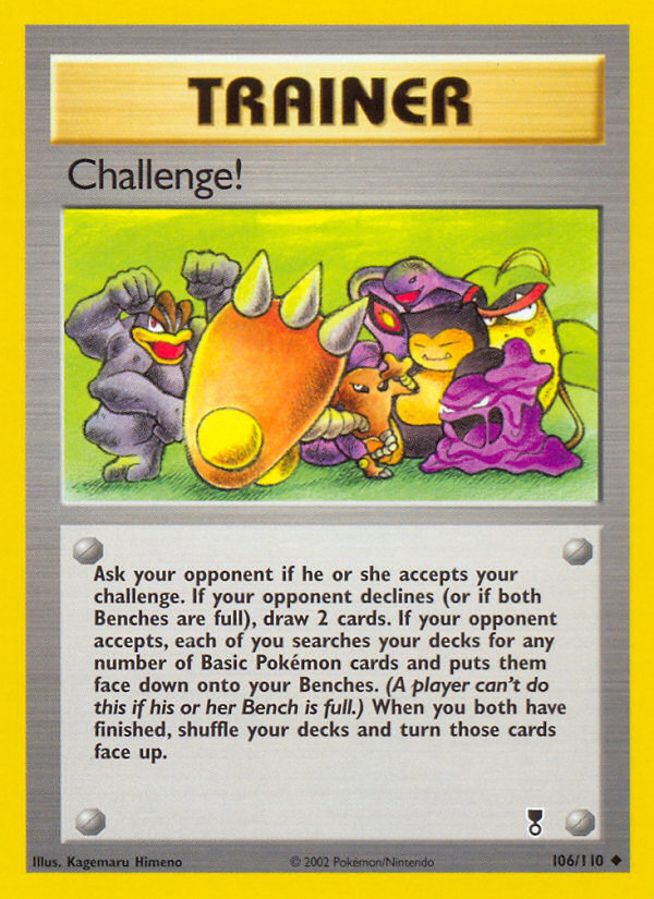 Challenge! base6-106 Uncommon from Legendary Collection Set
