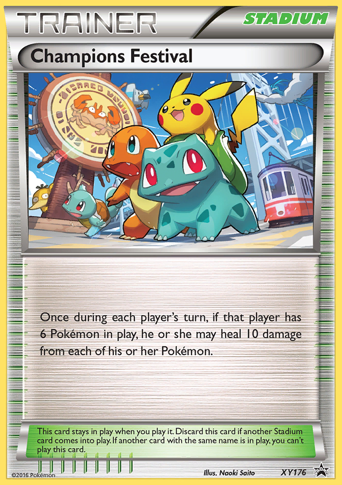 Champions Festival xyp-XY176 Promo from XY Black Star Promos Set