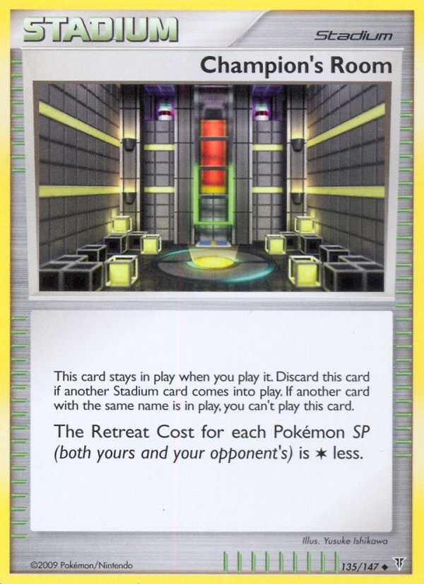 Champion’s Room pl3-135 Uncommon from Supreme Victors Set