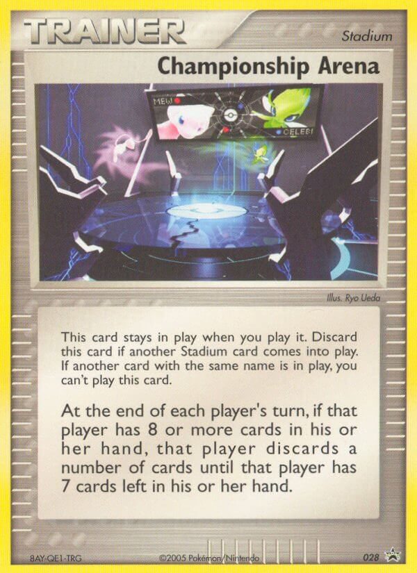 Championship Arena np-28 Promo from Nintendo Black Star Promos Set