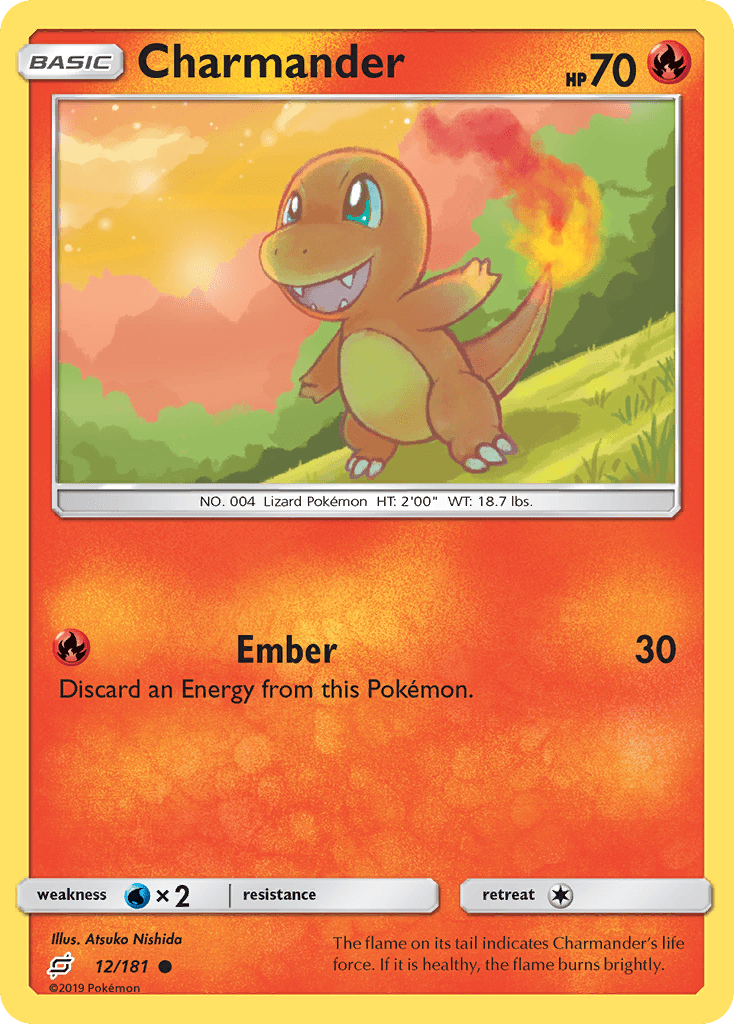 Charmander sm9-12 Common from Team Up Set