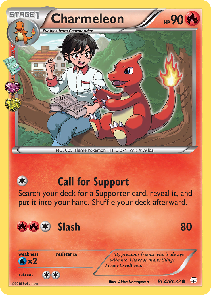 Charmeleon g1-RC4 Common from Generations Set