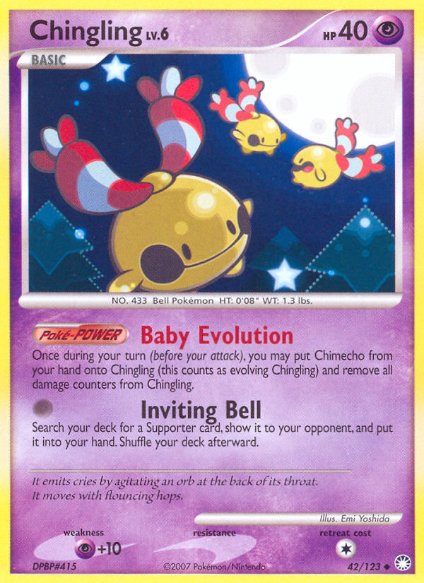 Chingling dp2-42 Uncommon from Mysterious Treasures Set