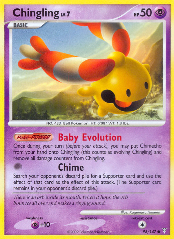 Chingling pl3-98 Common from Supreme Victors Set