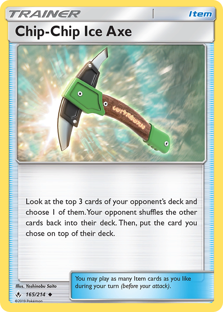 Chip-Chip Ice Axe sm10-165 Uncommon from Unbroken Bonds Set