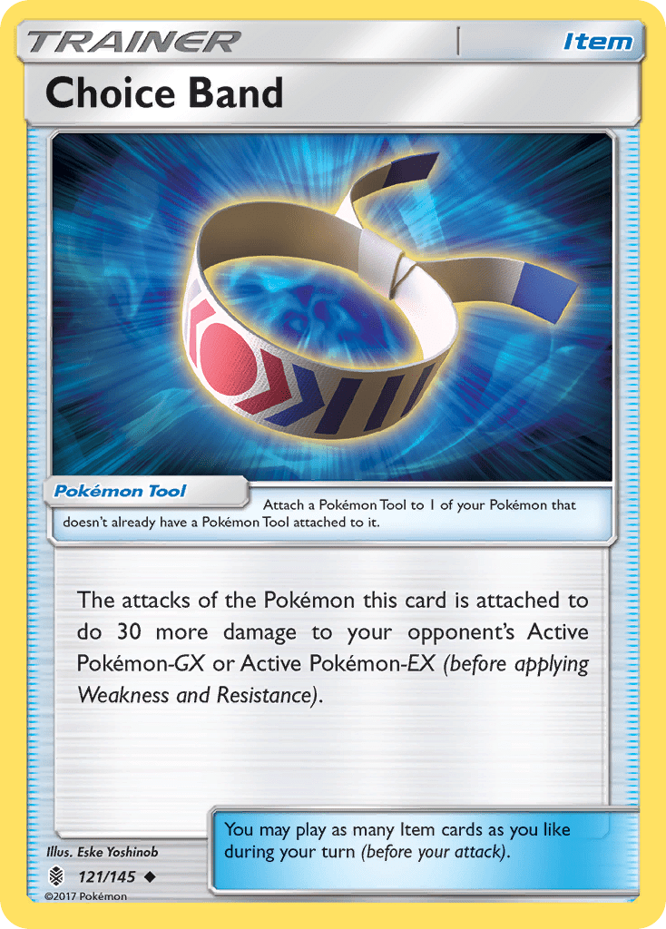 Choice Band sm2-121 Uncommon from Guardians Rising Set