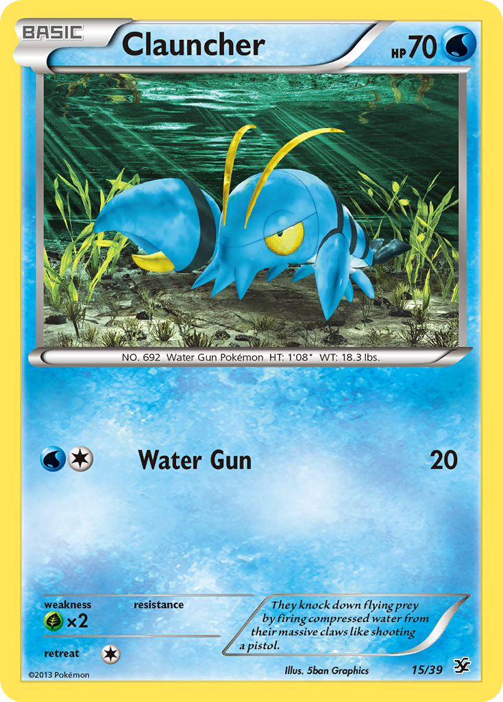 Clauncher xy0-15  from Kalos Starter Set Set