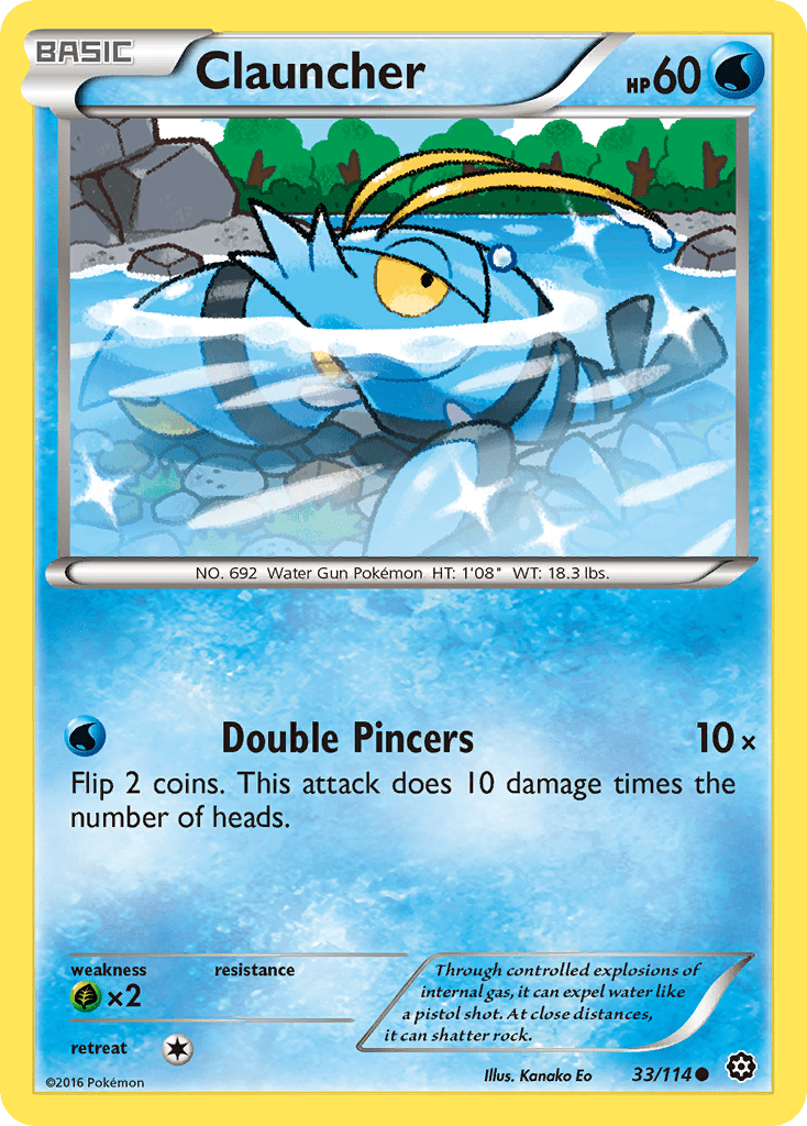 Clauncher xy11-33 Common from Steam Siege Set