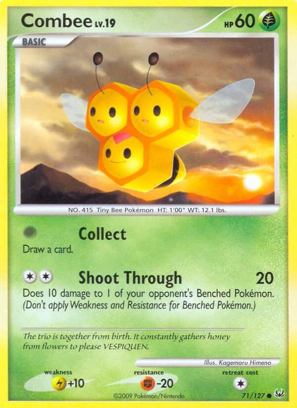 Combee pl1-71 Common from Platinum Set